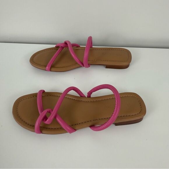 Madewell The Amel Slides Raspberry Frosting  Women’s Size 8 Styke NK019 - Picture 8 of 10